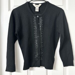 Cardigan with Sequin Details